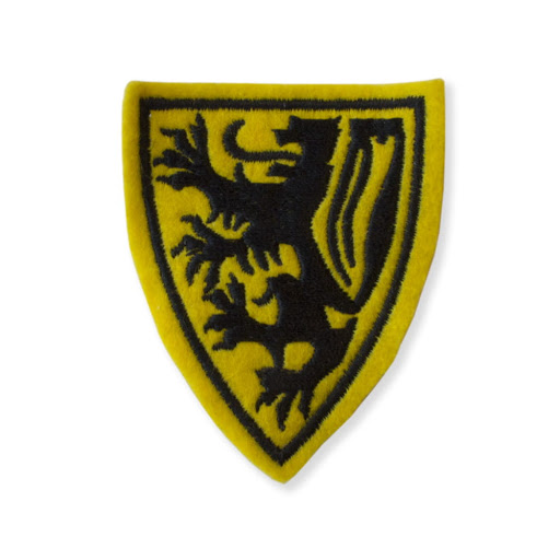 Leeuwenschildje in vilt