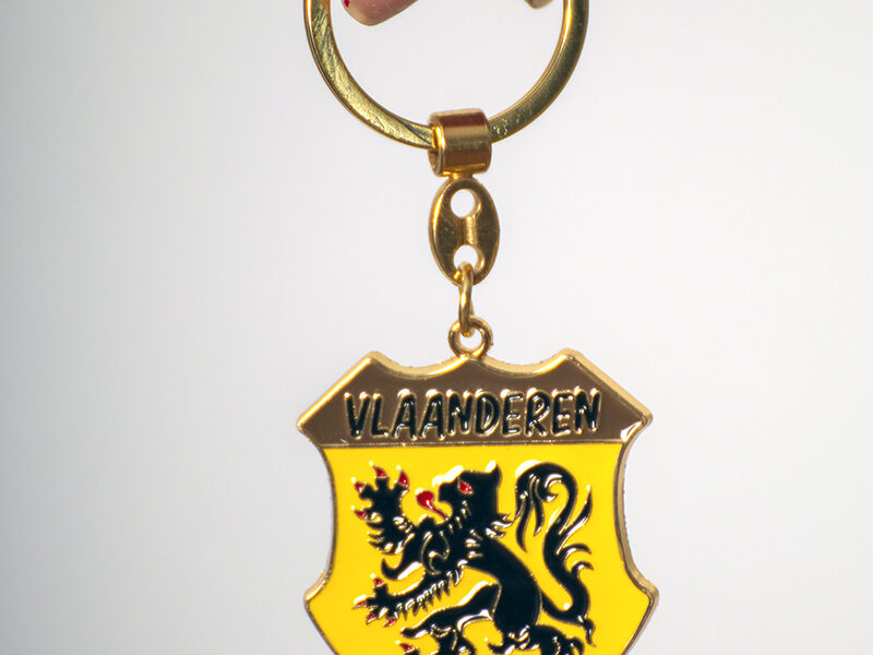Sleutelhanger met de Vlaamse Leeuw