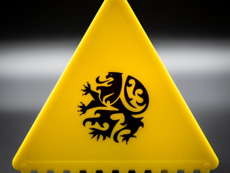 IJskrabber Vlaamse leeuw